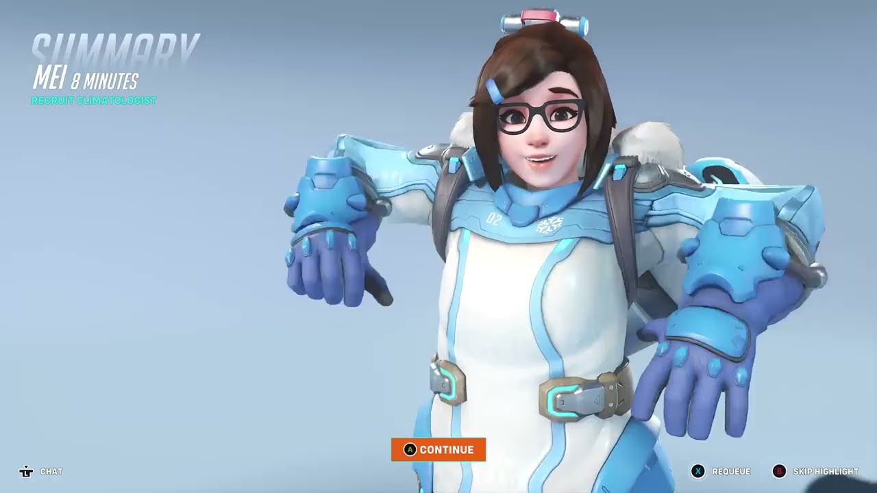 16th match in overwatch 2 (mei)