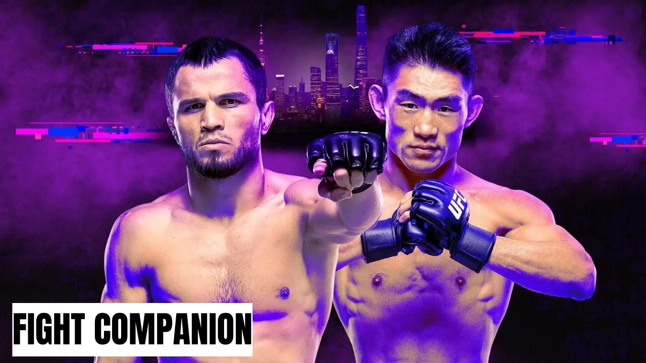 UFC SHANGHAI NURMAGOMEDOV VS SONG LIVE FIGHT COMPANION
