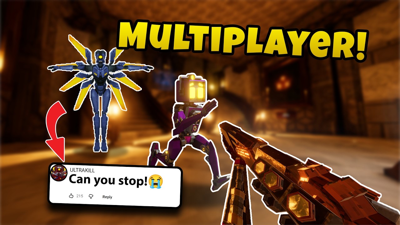 Я сделал ULTRAKILL, но многопользовательский