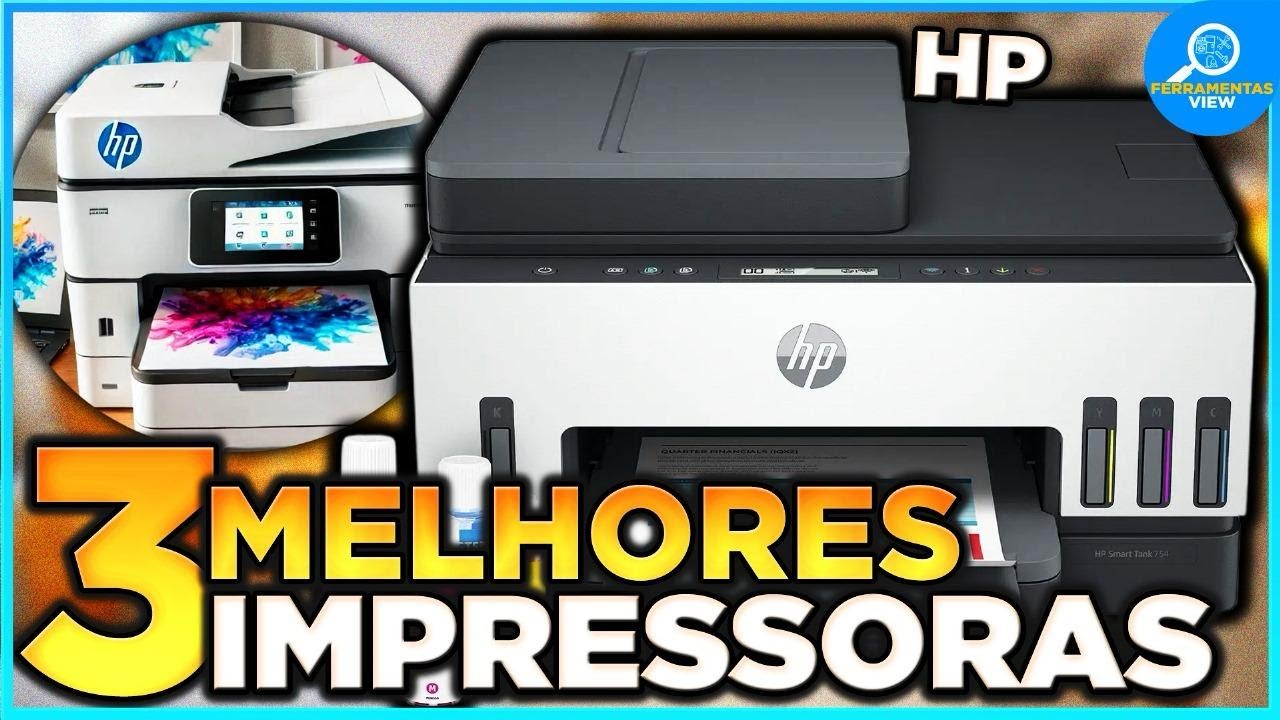 🏆Qual IMPRESSORA HP Comprar em 2025? TOP 3 Melhores IMPRESSORA MULTIFUNCIONAL