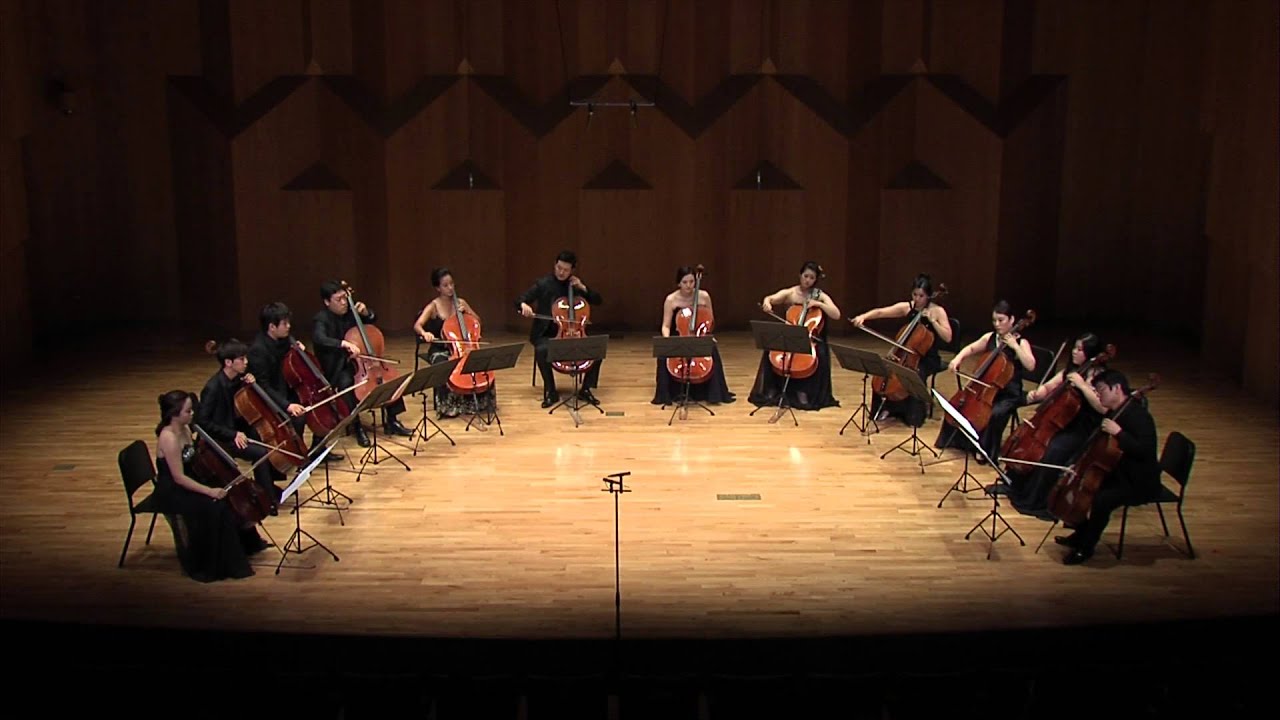 The Beatles-The long and winding road for 12cellos (Arranged by Sung-Min Ahn)