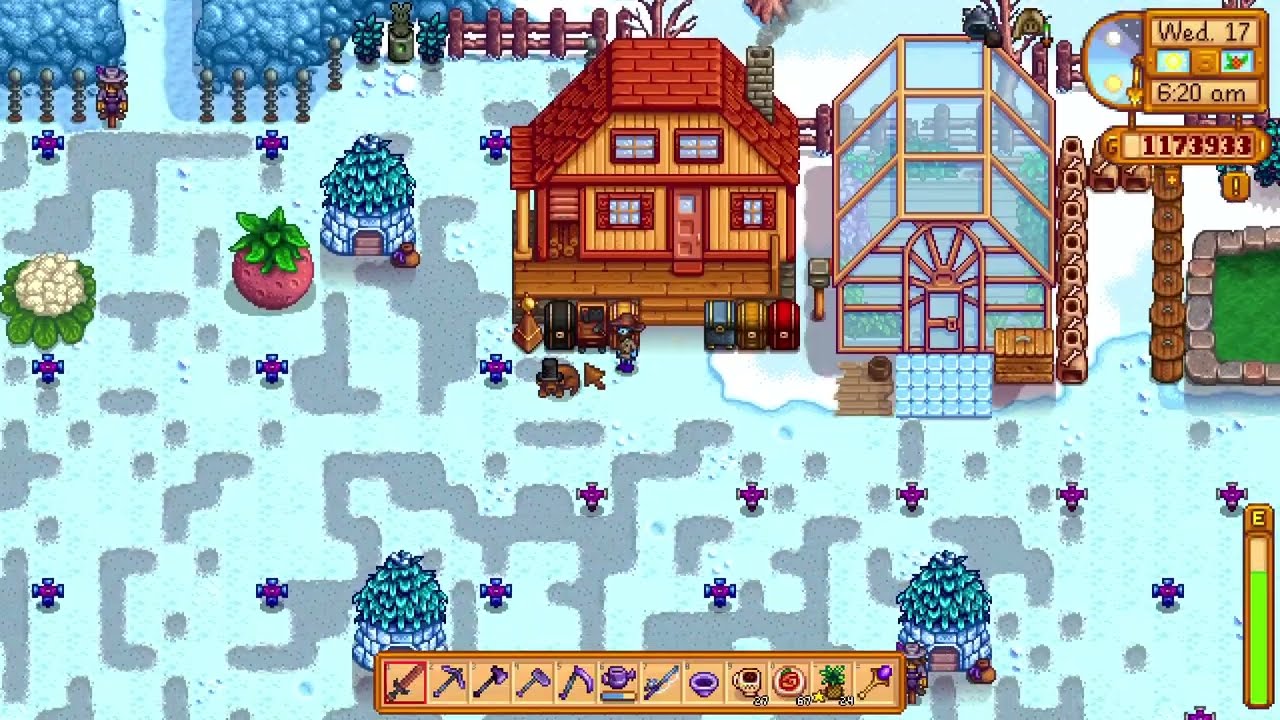 Just Relaxing Stardew - Winter Renovations on Farming Farm Part 26