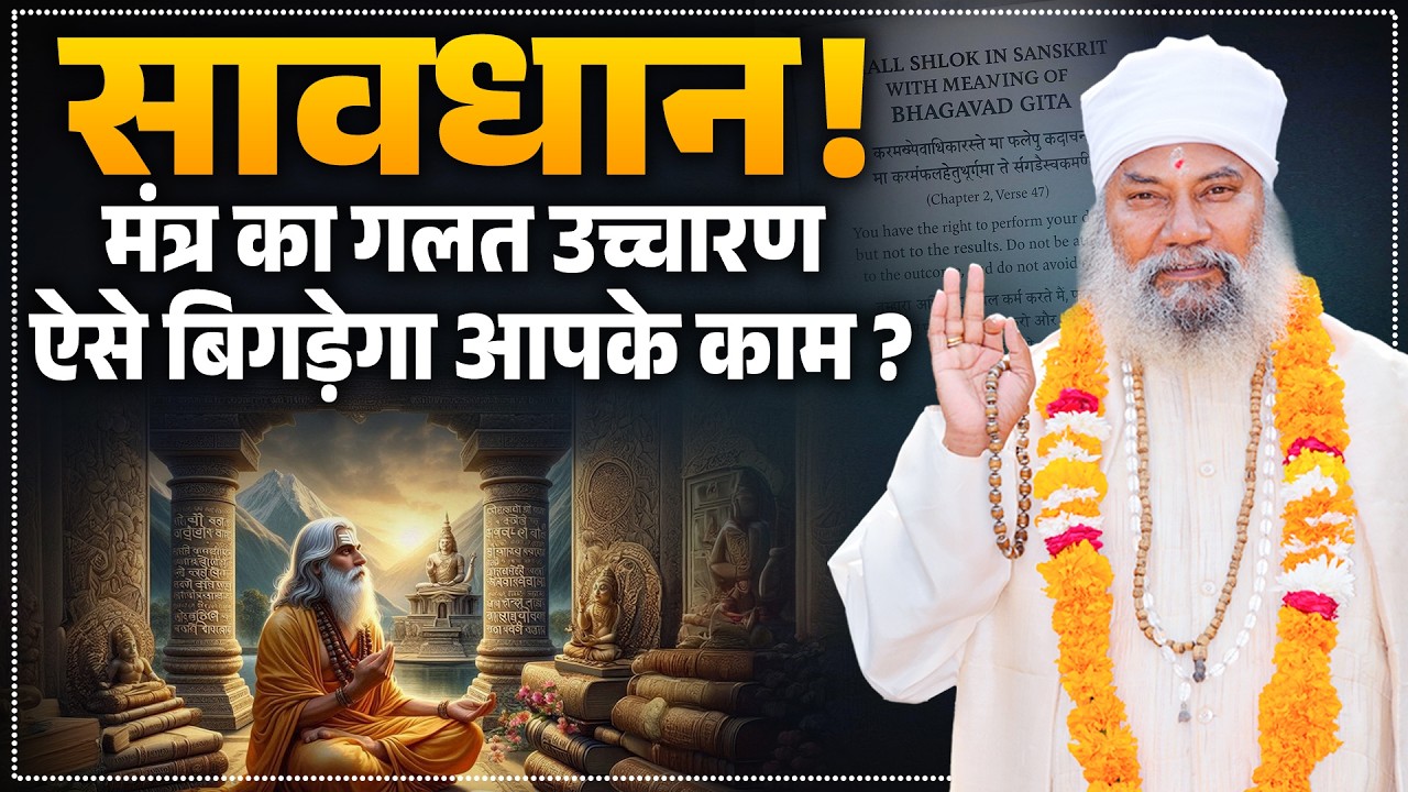 गलत उच्चारण का बड़ा प्रभाव | सद्गुरु का चौंकाने वाला संदेश | Swami Krishnanand Ji Maharaj