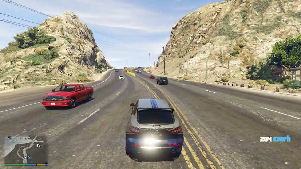 #190, TOP SPEED RUN OF TUNED LAMPADATI NOVAK || GTA V 2024.