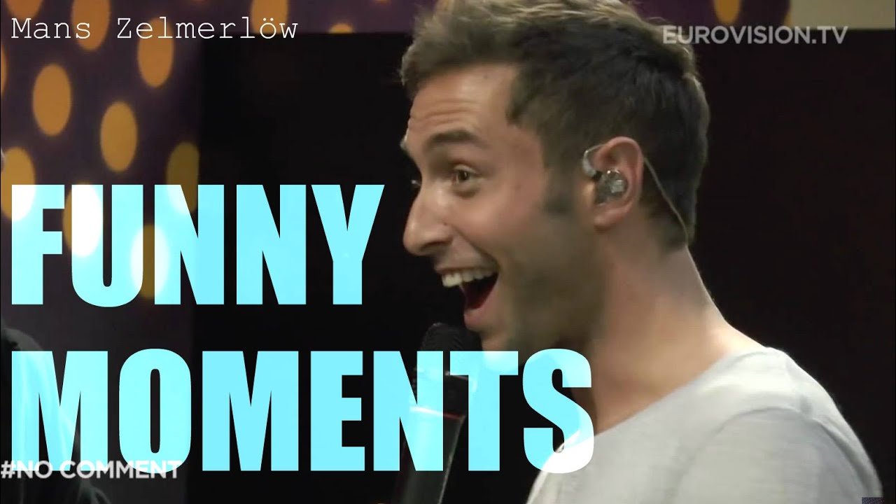 MÅNS ZELMERLÖW - Funny Moments (HD!)