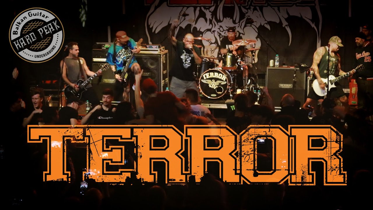 TERROR - Live in Belgrade, Serbia / Zappa barka / December 3, 2025. / HARD PEAK