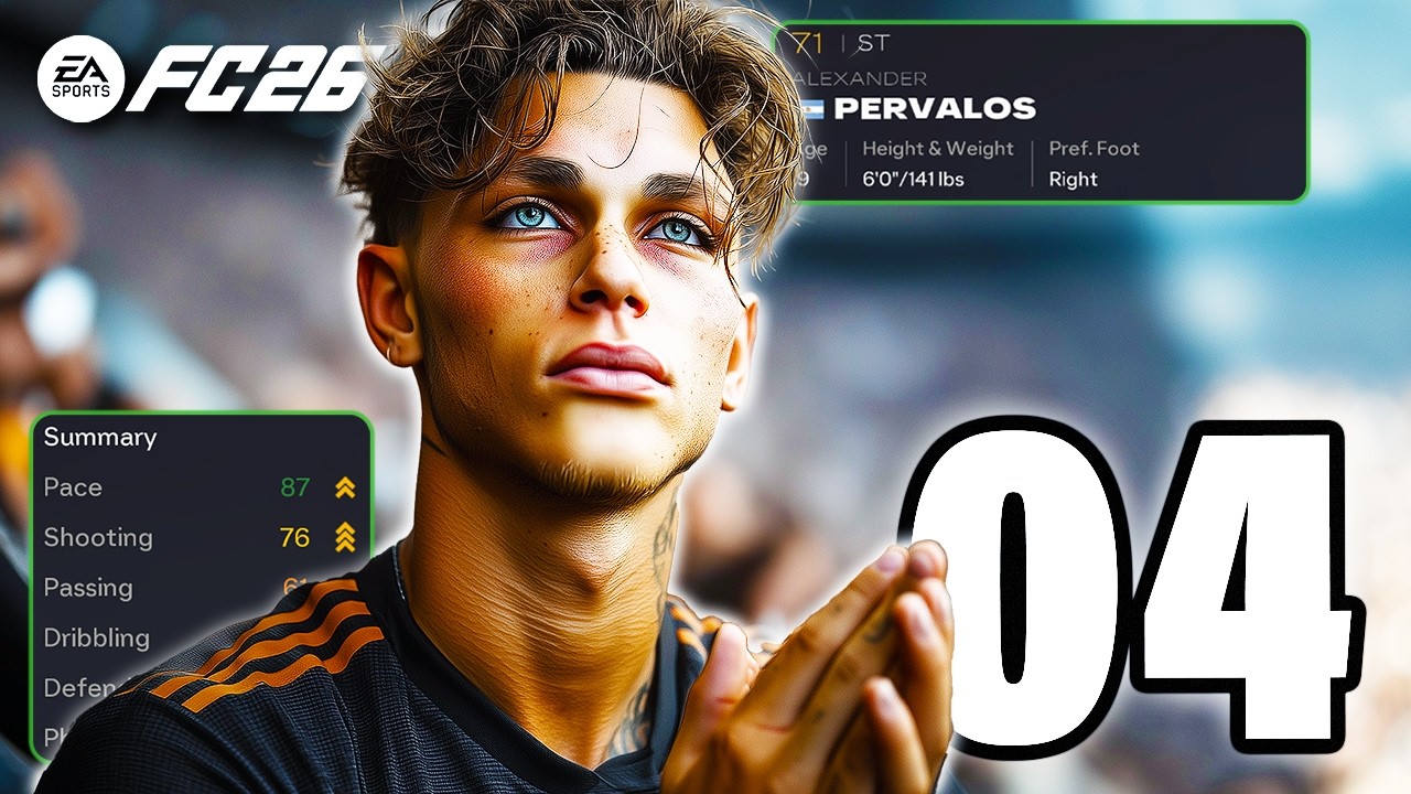 Сможет ли он стать лучшим нападающим?!!🔥💯 | Режим карьеры FC26 с сюжетными линиями №4