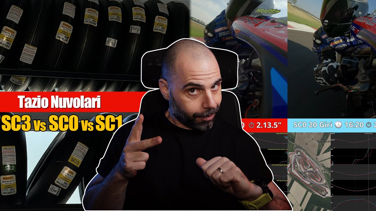Tazio Nuvolari - SC3 vs SC0 vs SC1 - QUALE gomma Pirelli SCEGLIERE ⚠️