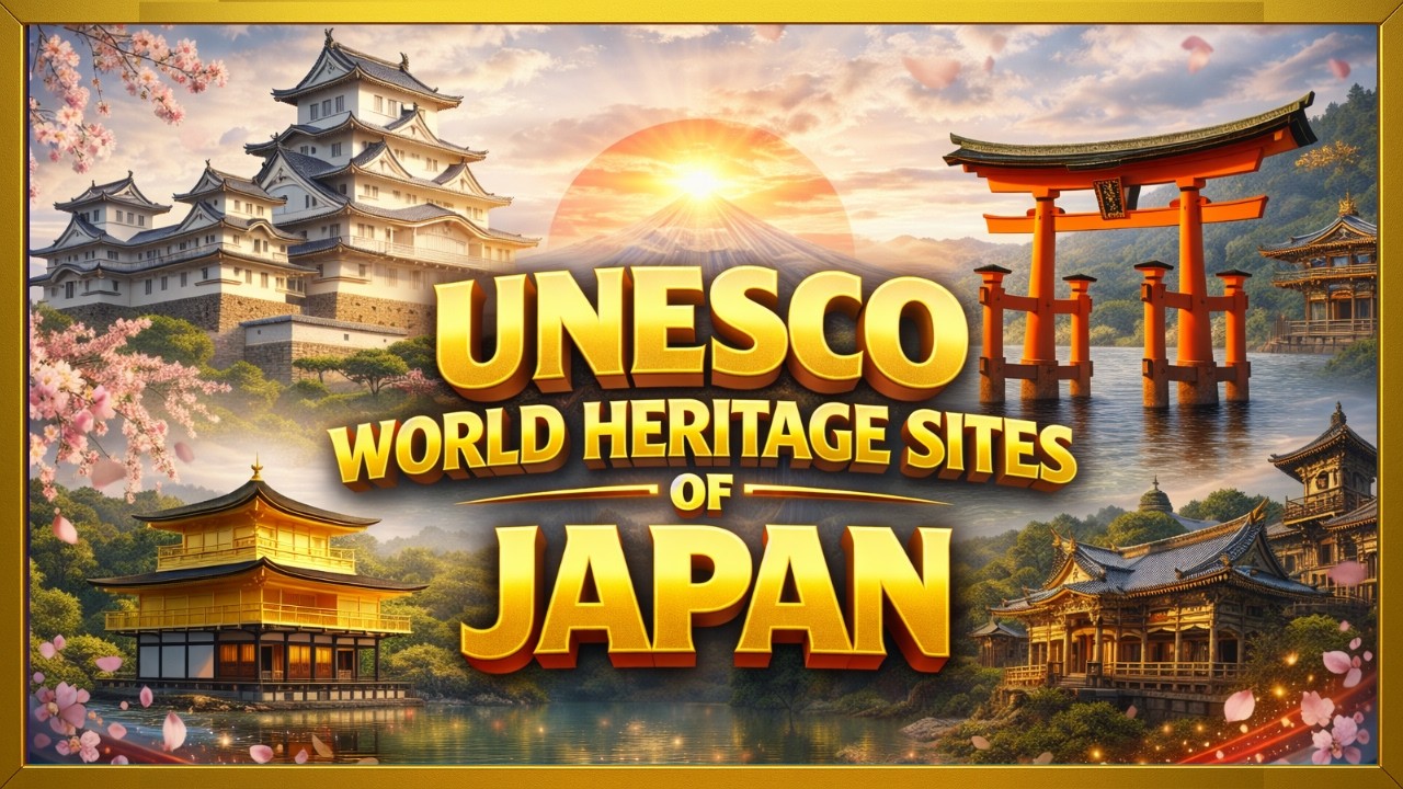 UNESCO World Heritage Sites of Japan 🇯🇵 | Complete Guide Explained