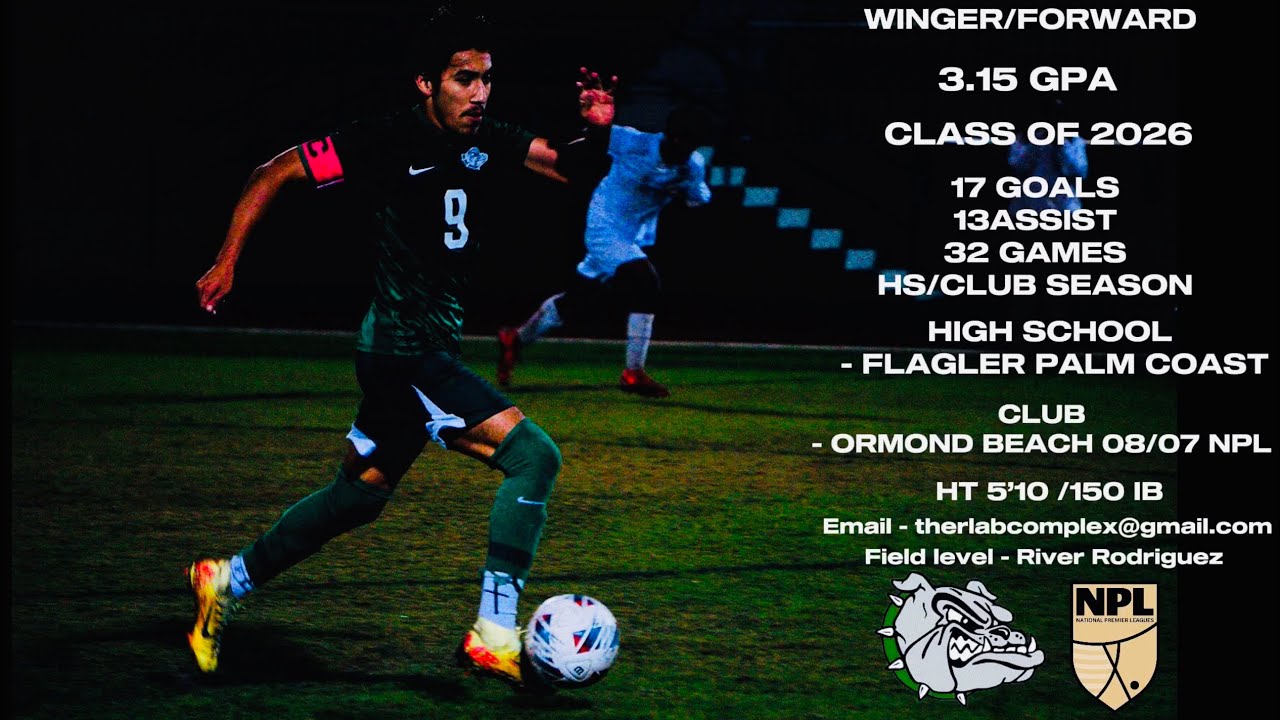 River Rodriguez | 2026 Forward/Winger - Highlight video
