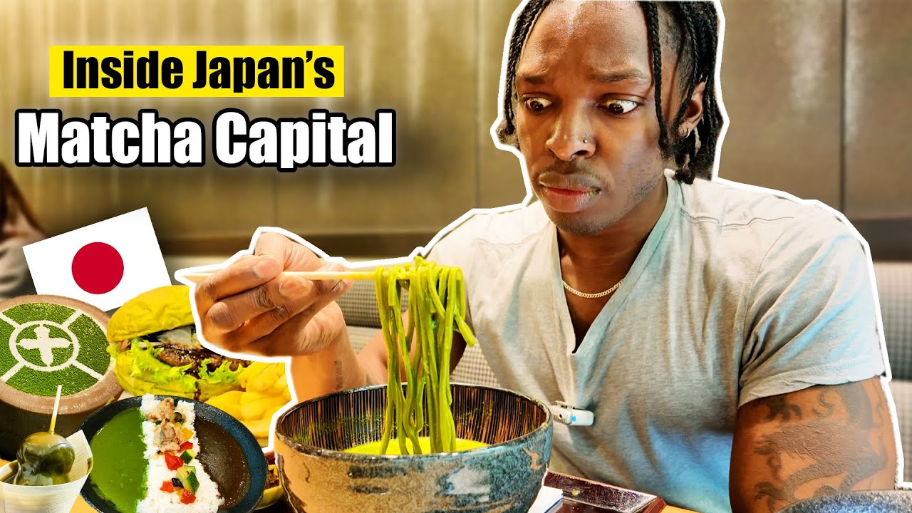 Eating Matcha Foods For 24 Hours In Japan's Matcha Capital | Uji, Japan