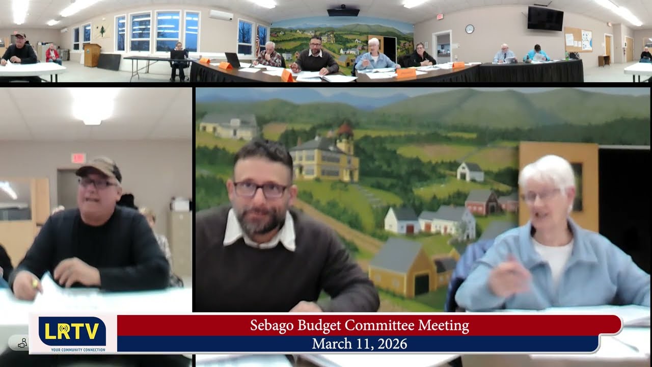 Sebago Budget Committee 3-11-26