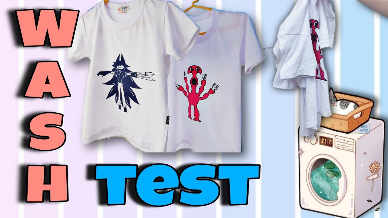 DTF sublimation hack WASH TEST