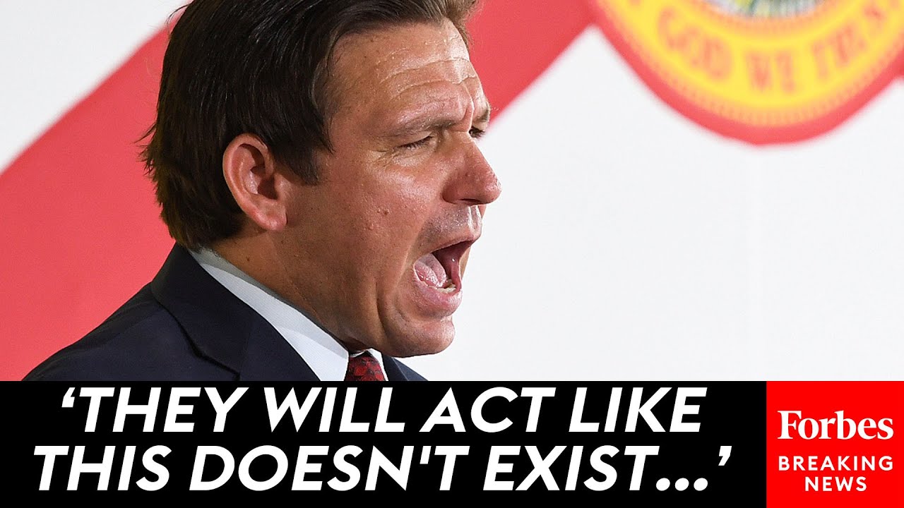 DeSantis: 'They Will Act Like This Doesn't Exist...'