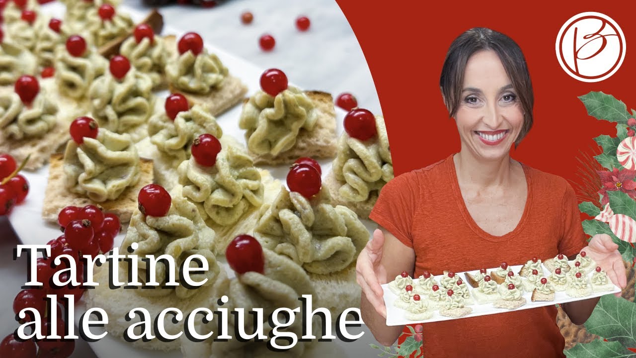 Tartine alle acciughe - Benedetta Parodi Official