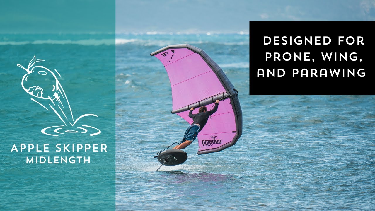 Apple Skipper Midlength: Designed for prone, wing, and parawing riders!