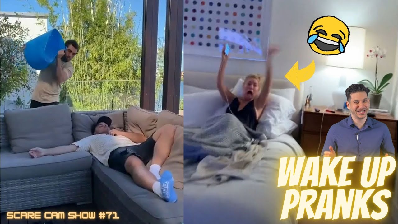 Funniest Wake Up Pranks || Scare Cam Show #71