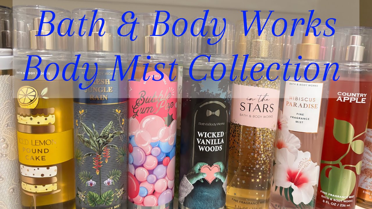 ✨Bath & Body Works Body Mist Collection ✨ 2025