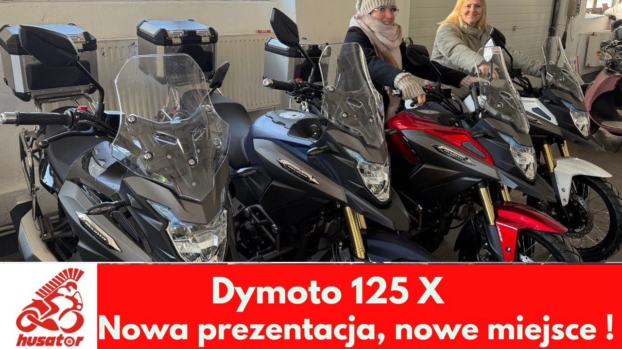 Nowa prezentacja Dymoto 125 X na 2026 i pokazanie modyfikacji zawieszenia !!! 