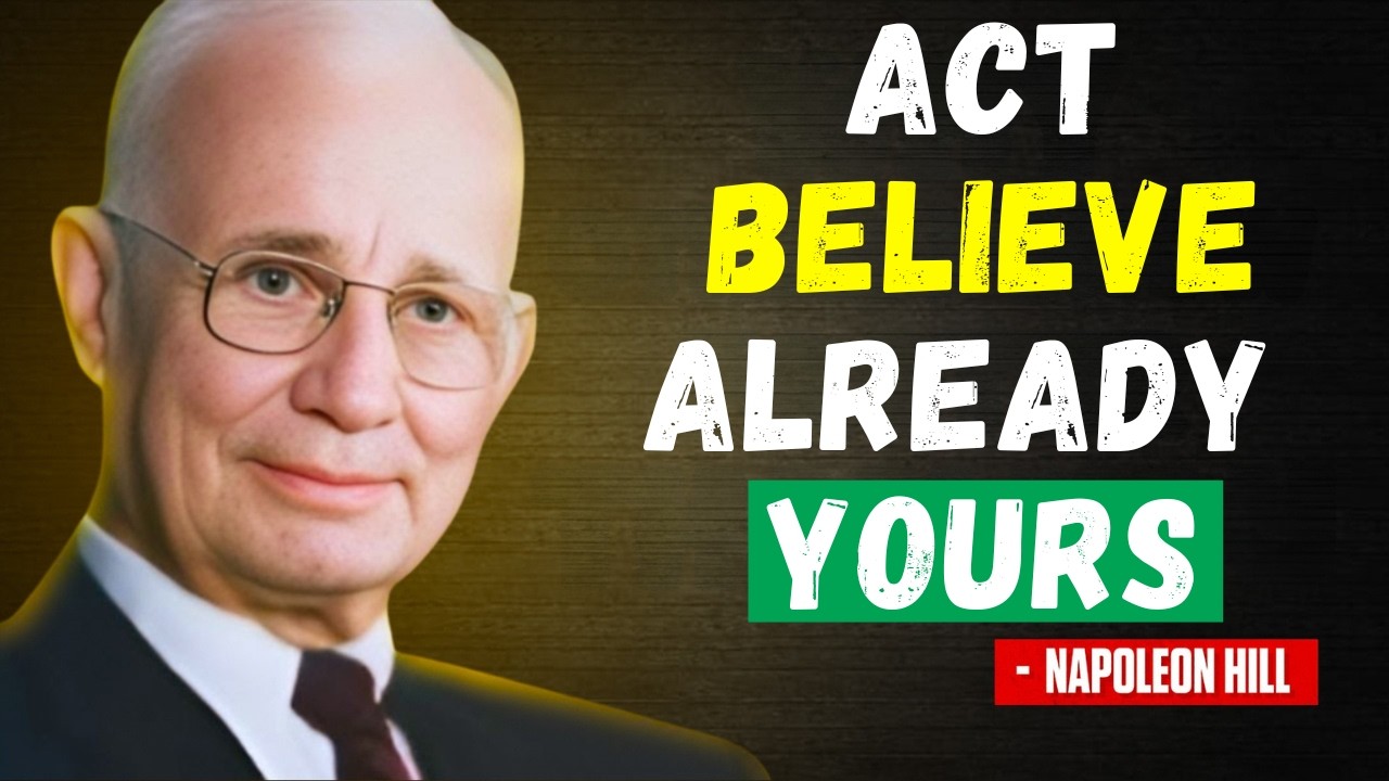 Act As If It's Already Yours | Napoleon Hill