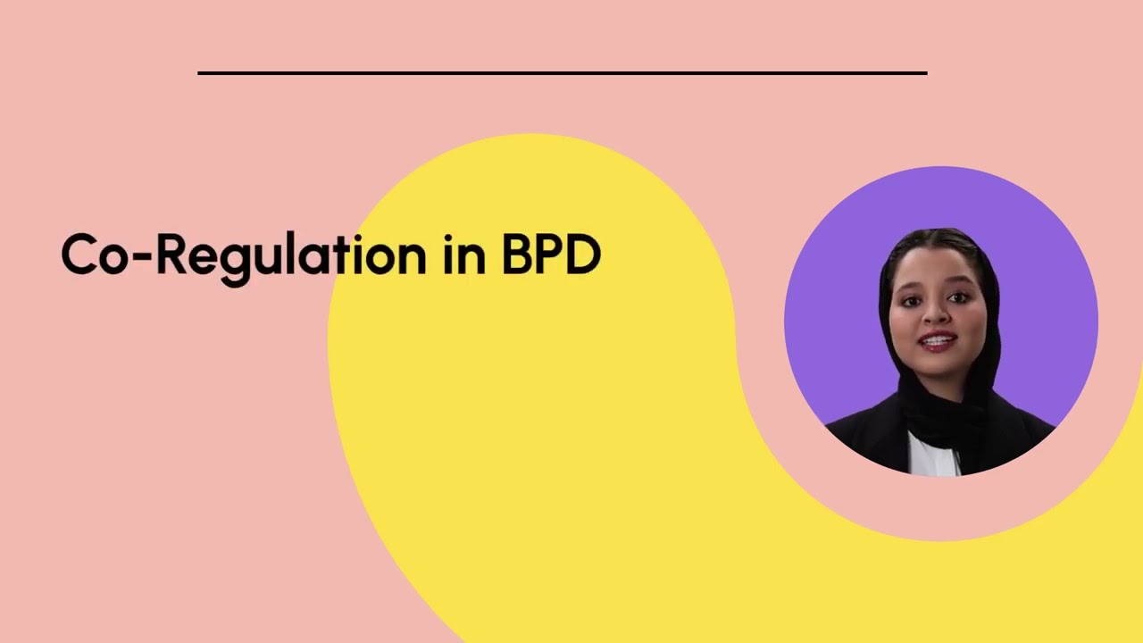 Co regulation in Borderline Personality Disorder. A guide for carers