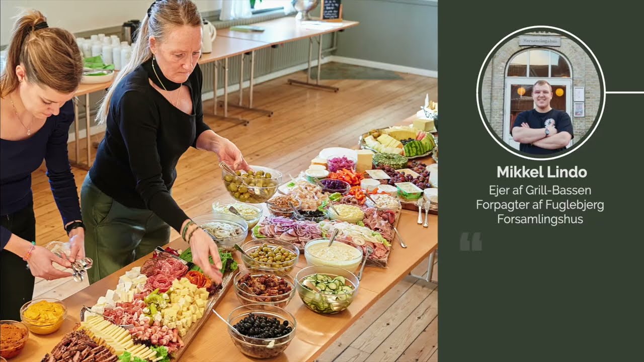 Reception i Fuglebjerg forsamlingshus D. 17/02-2024