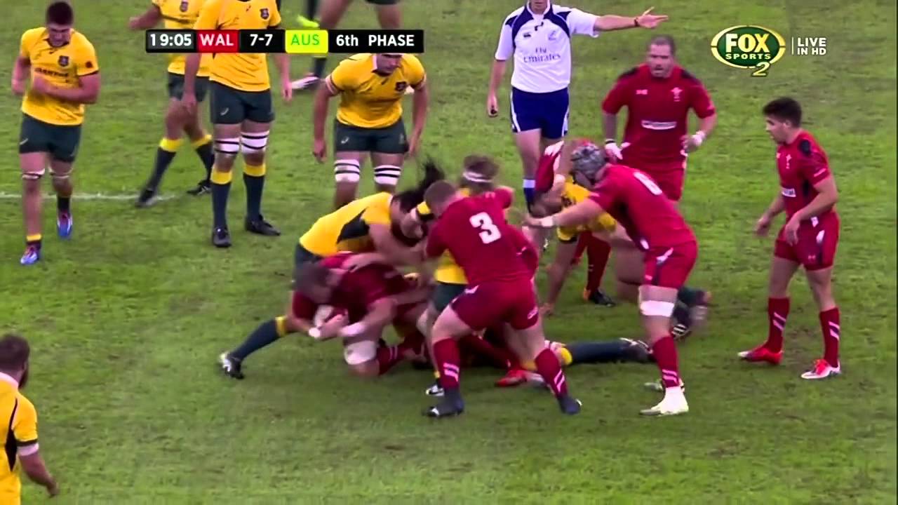 Australia Defence Analysis vs Wales EOYT November 2014