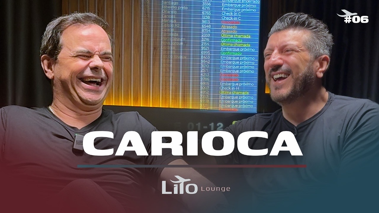 Carioca - Pilotei em Chicago e Dei um LOOP | Lito Lounge EP. 06 - T1