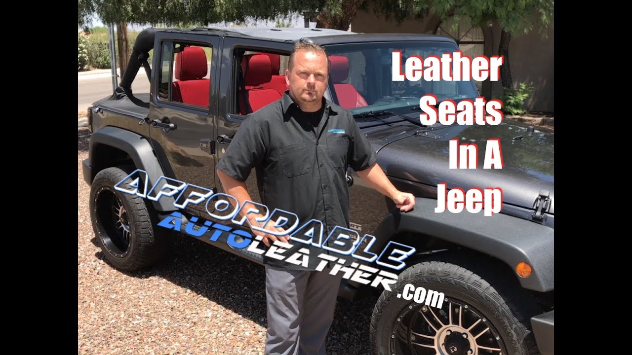 Jeep Wrangler Leather Seats | How To Video