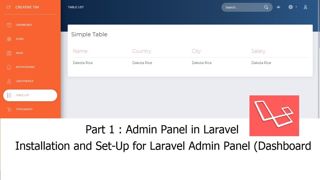 Laravel 5.8: Панель администратора (Часть 1) | Как установить, настроить и создать панель админис...