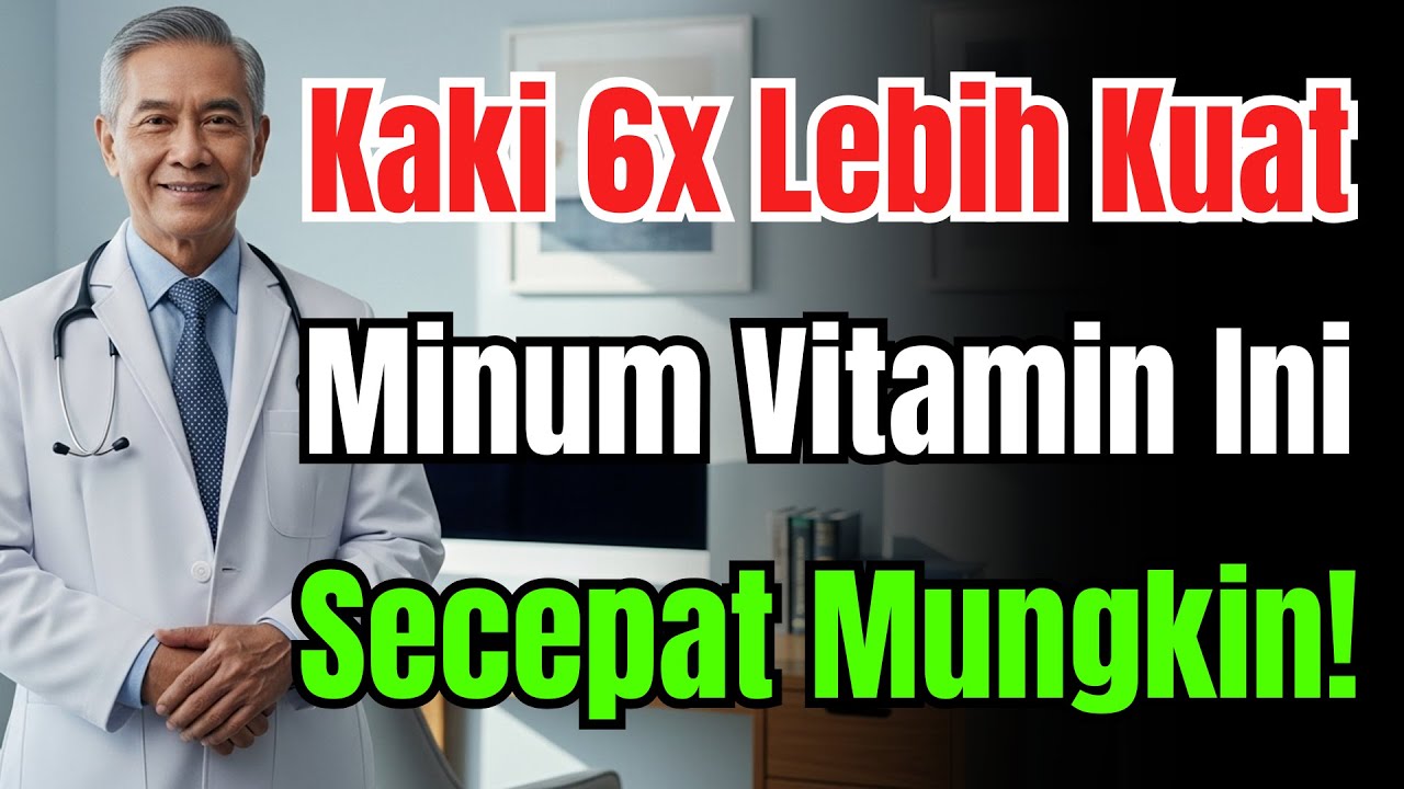 Selamat Tinggal Kram Kaki! Vitamin Ajaib Ini Bikin Kaki Kuat Lagi, Dokter Pun Kaget!