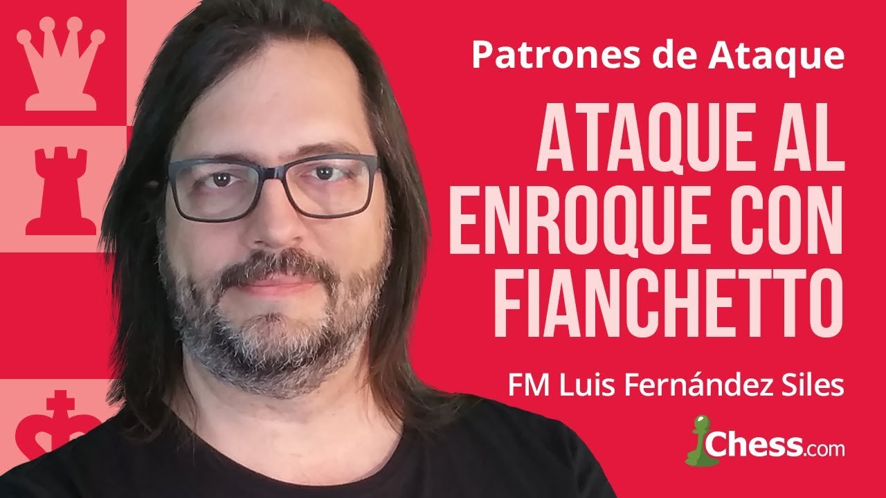 Patrones de ataque en ajedrez: Enroque con fianchetto (Serie Premium)