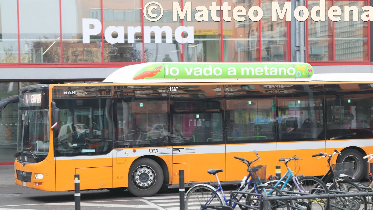 MAN Lion's City A21 CNG 2019 di TEP Parma sulla linea 11