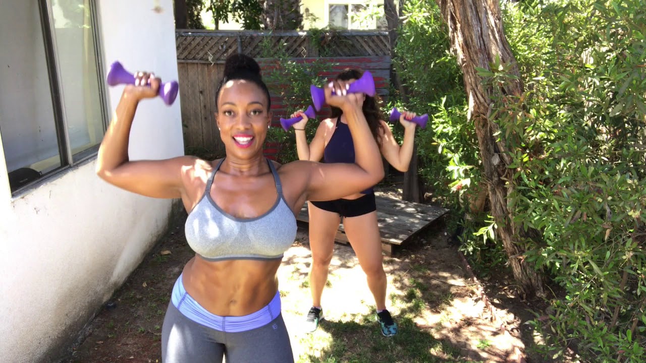 Backyard Halter Top Workout with Tiffany Rothe