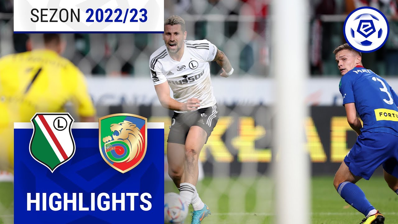 Legia Warszawa - Miedź Legnica 3:2 | SKRÓT | Ekstraklasa 2022/23 | 10. Kolejka