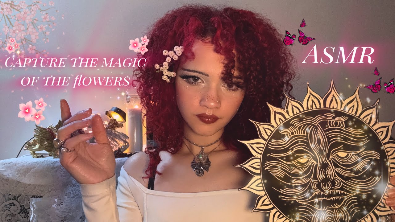 From Her Hands, Flowers Bloom🌸🌻 {ASMR} Capture The Magic Of The Flowers 💐