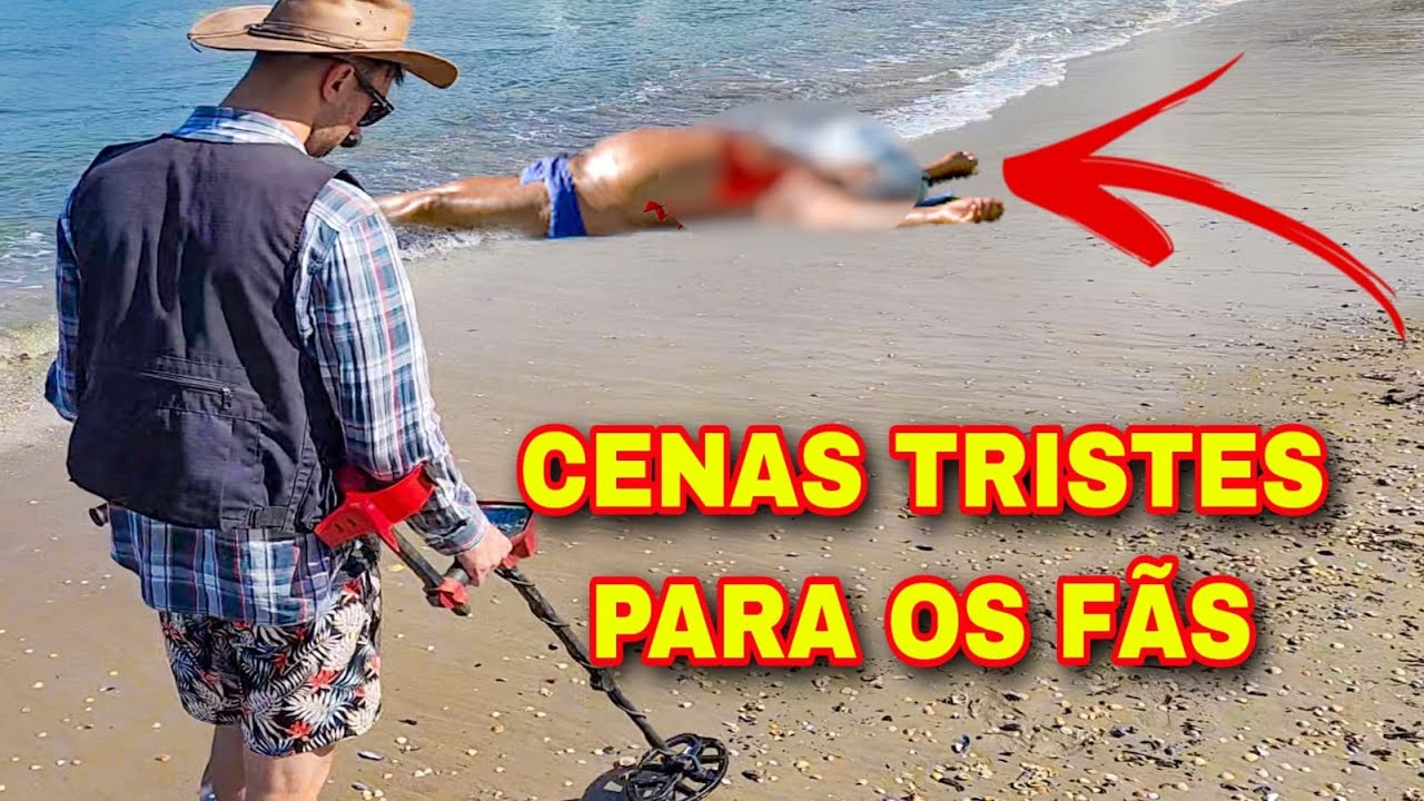 Ronaldo é Encontrado na Praia Por Detectorista
