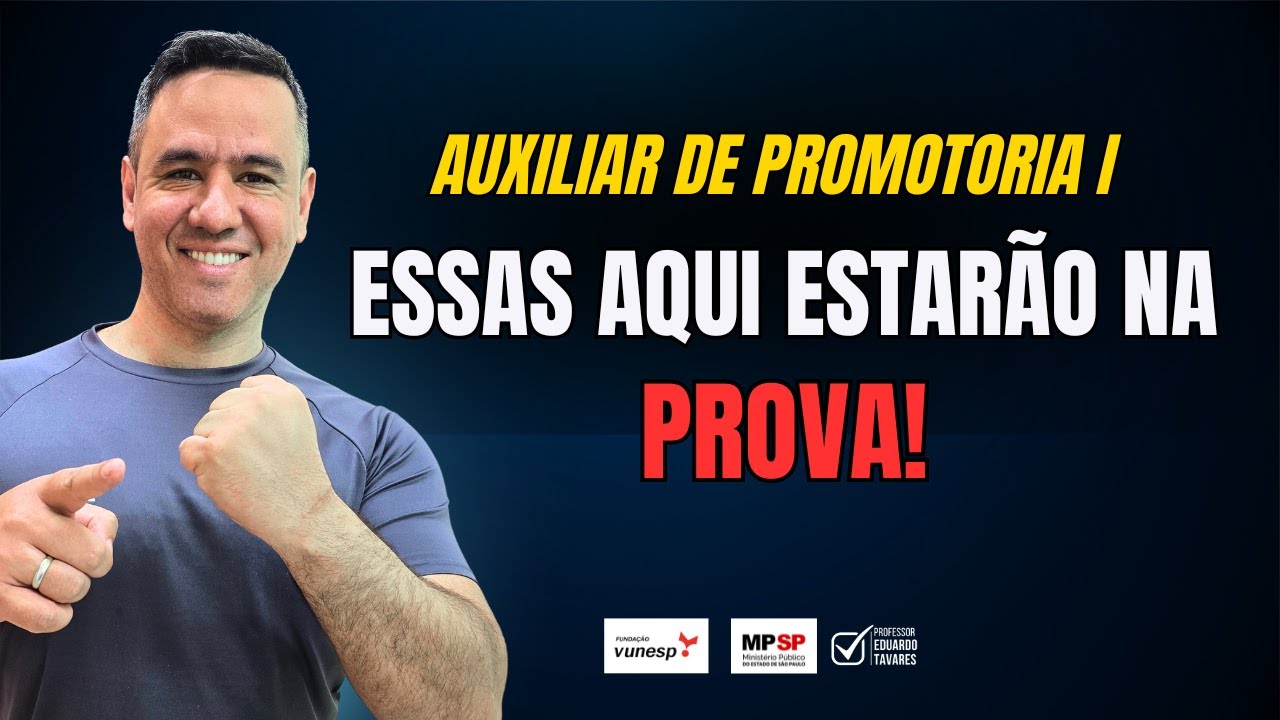 Concurso MPSP – Auxiliar de Promotoria I - Questões de Matemática Resolvidas.