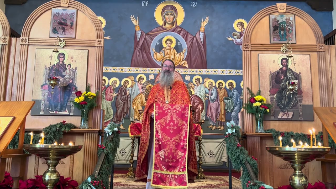 The Sunday Before Nativity