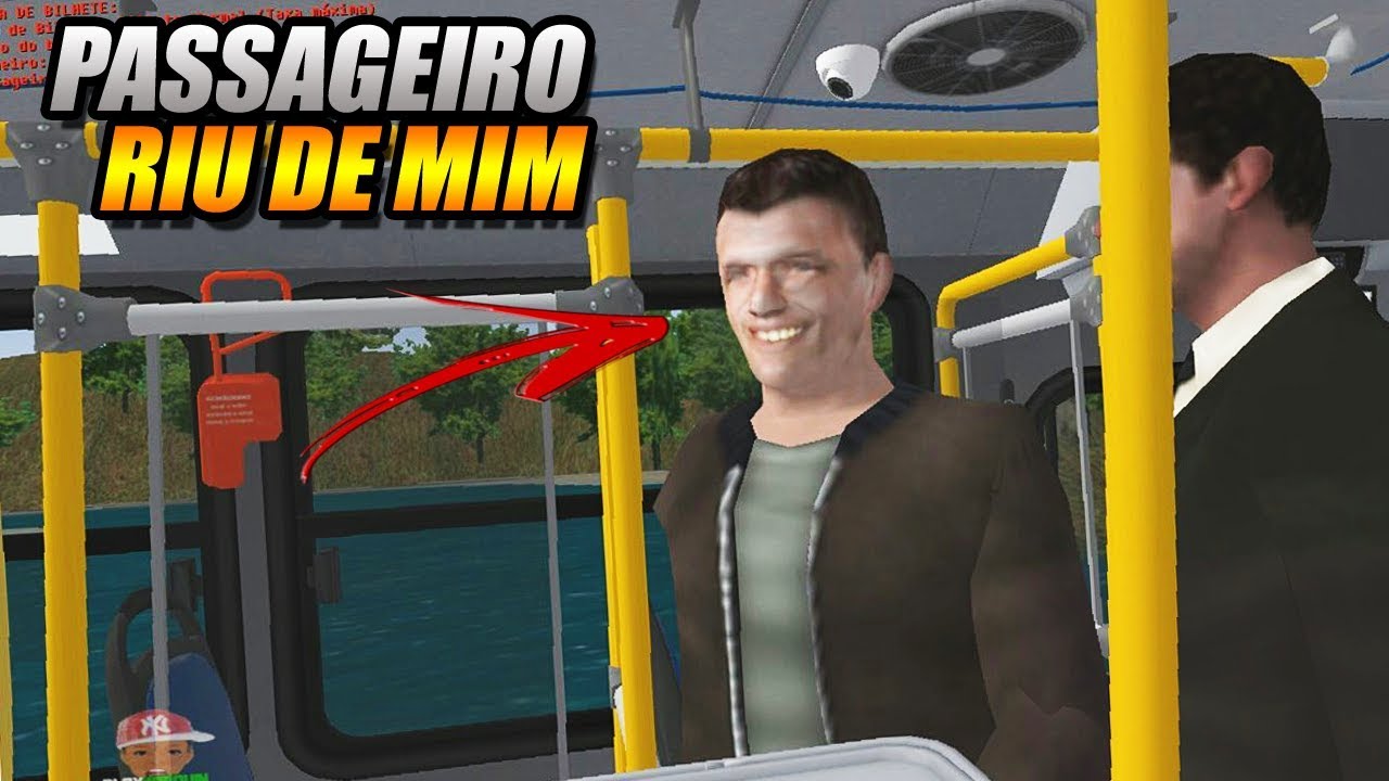 PASSAGEIRO RINDO DA MINHA CARA NA VIAGEM - VIDA DE COBRADOR EP5 - OMSI 2