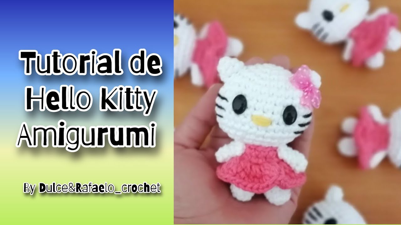 Hello Kitty amigurumi       #hellokitty #amigurumilove #tutorial #viral #sigueme