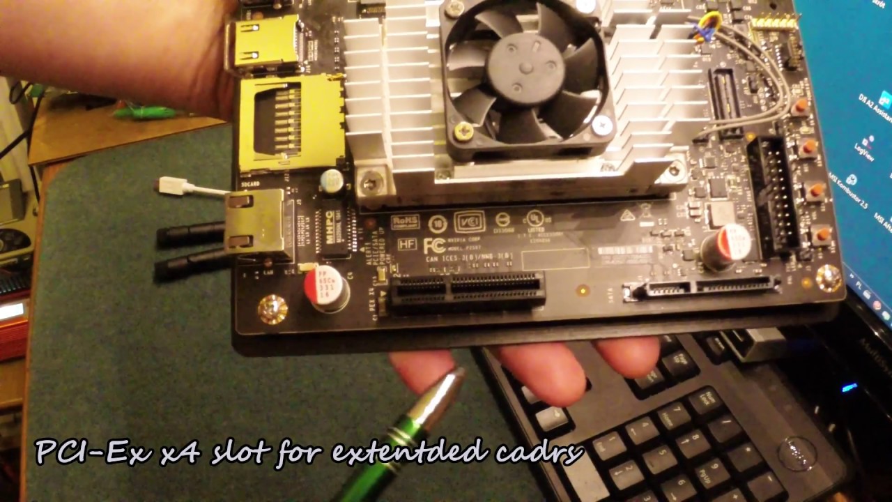nVidia JETSON TX2 Unpacking and some I/O presentation