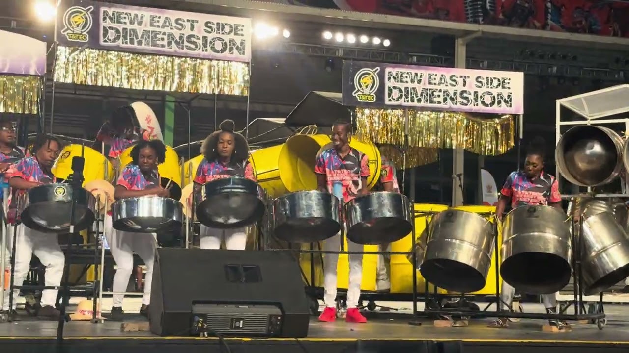 T&Tec New Eastside Dimension Steel Orchestra plays “Toco Band” at Carnival Lagniappe