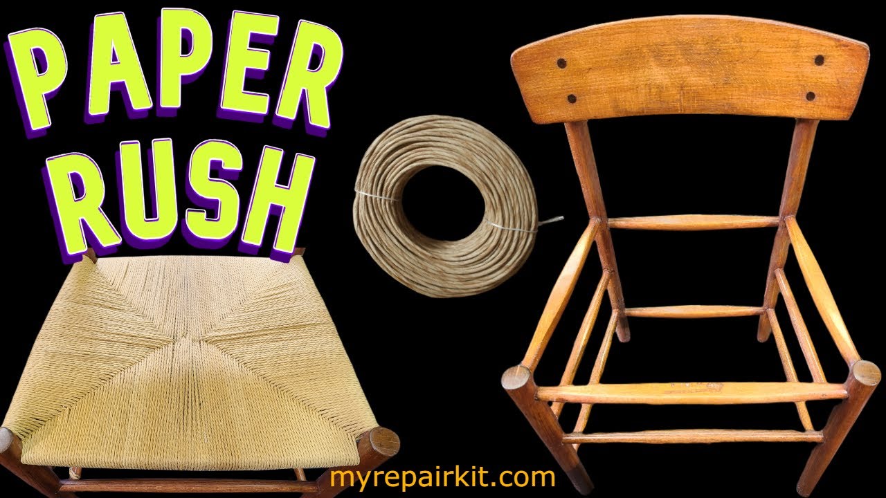 Step by Step instruction to weave a Rush Seat! by Eric Jacobson