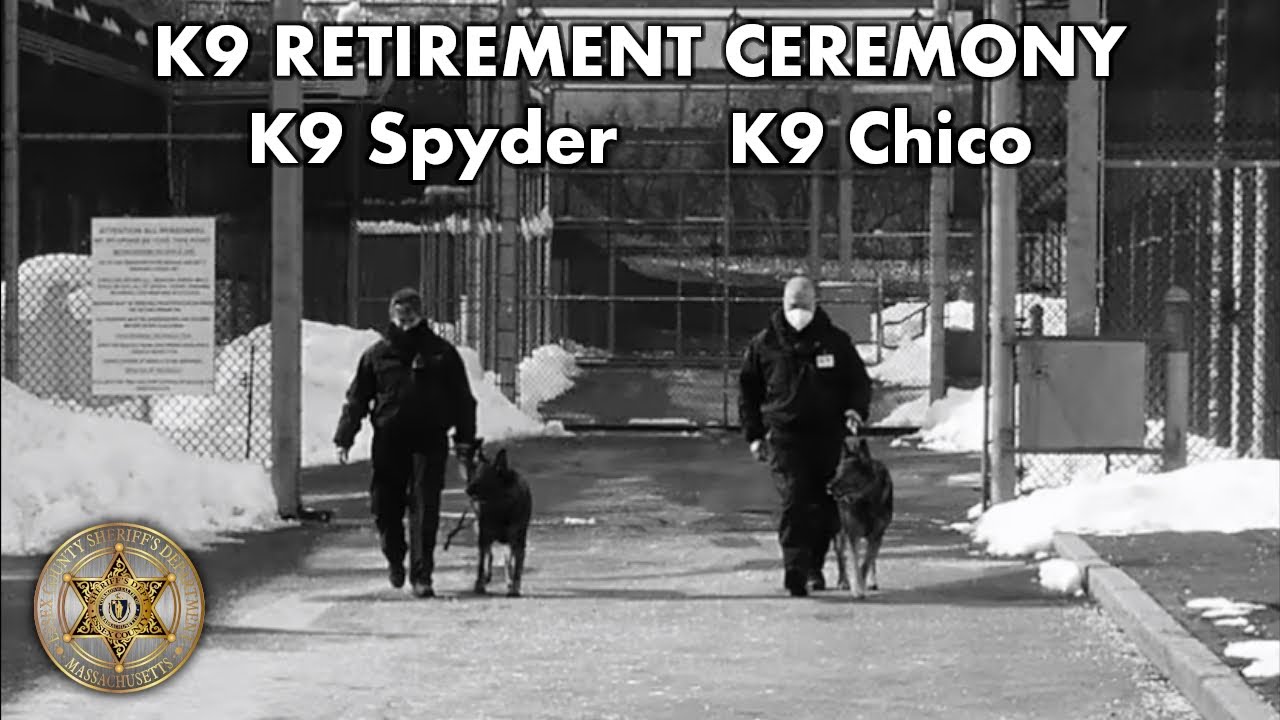 K9 Retirement Ceremony