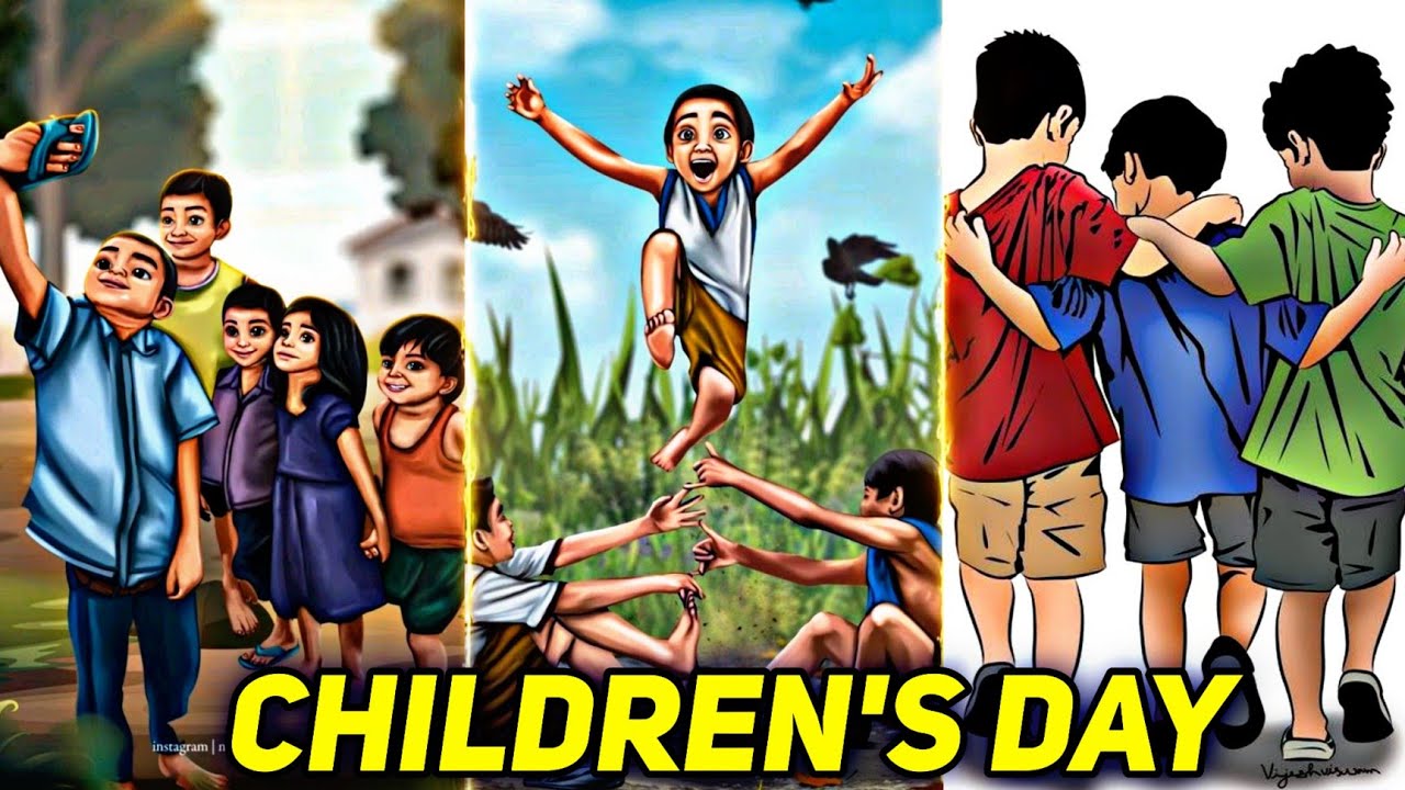 Children's day special | Children's now vs Then ❤️ | #childrendaystatus