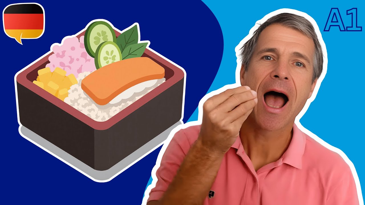 Order Food & Drinks in German | A1 Vocabulary Lesson 4 (Essential Phrases)
