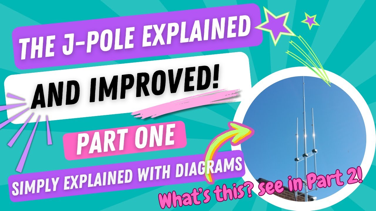 Unlocking the Secrets of the J-Pole Antenna: A Simple overview of how it works.