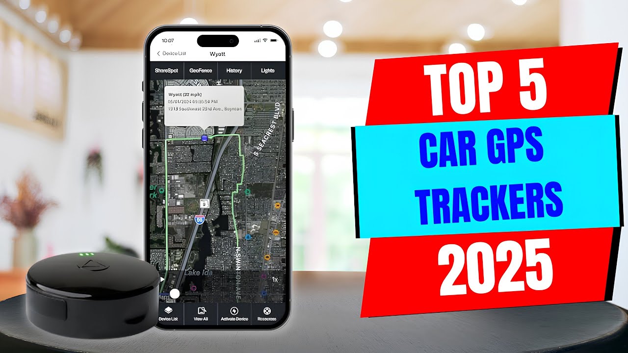 Top 5 Car GPS Trackers of 2025 | Best Real-Time Tracking Devices Reviewed!