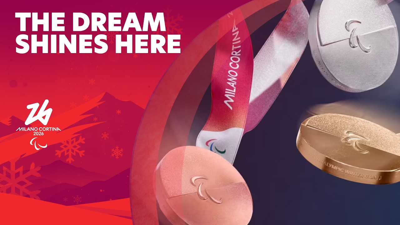 Milano Cortina 2026 Paralympics Medals Reveal ✨🔥